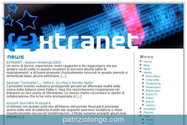 Extranet web 2006