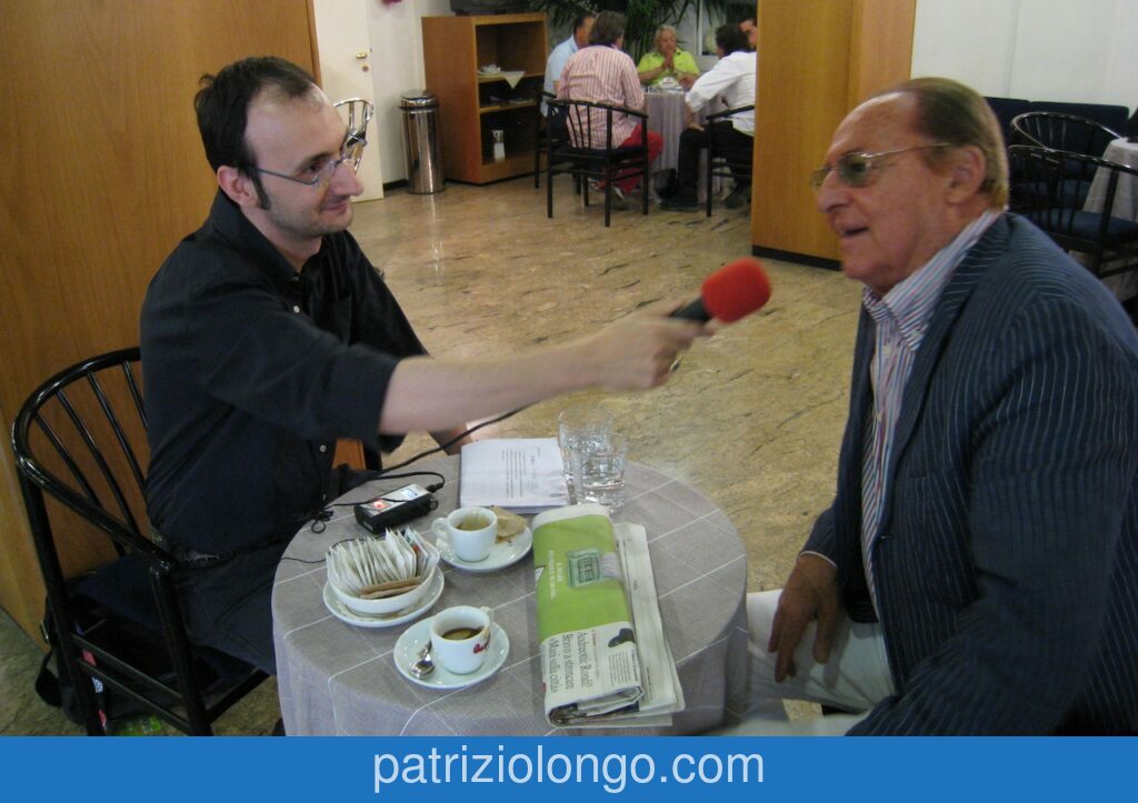 Intervista a Renzo Arbore di Patrizio Longo.