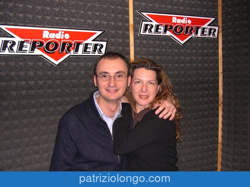 Patrizio Longo e Luisa Cotardo in diretta su Radio Reporter